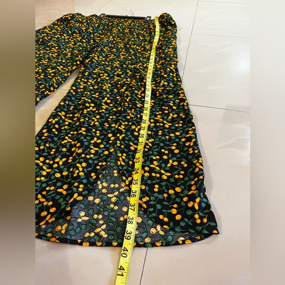 Curations wide legs pants Size 1XP 100% ViscosesLemons 🍋 Vibrantmaternity pants - Picture 14 of 16